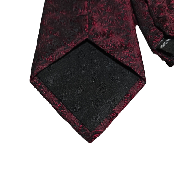 Vintage Handmade BELLINI New York Milan 100% Silk WOVEN Tie Smoke Free Pet Free - Picture 3 of 4